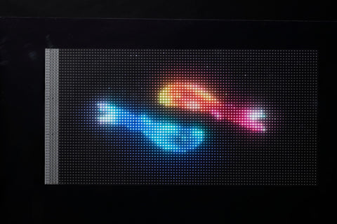 透過型　フィルム LEDビジョン