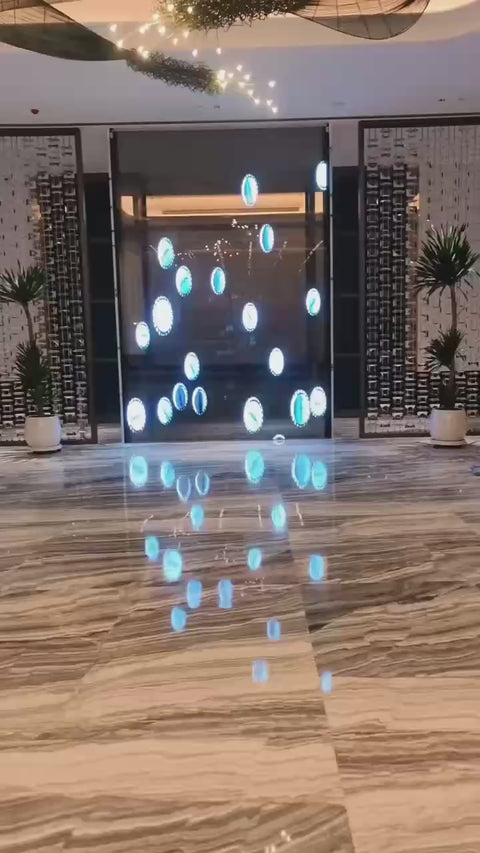 透過型　ホールパンチング LEDビジョン